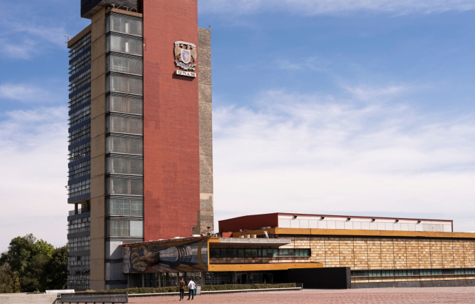Dans le sud de la mégapole de Mexico se dresse l'UNAM, érigée au milieu du XXe siècle à la manière d’un manifeste architectural, 2024 - TGL