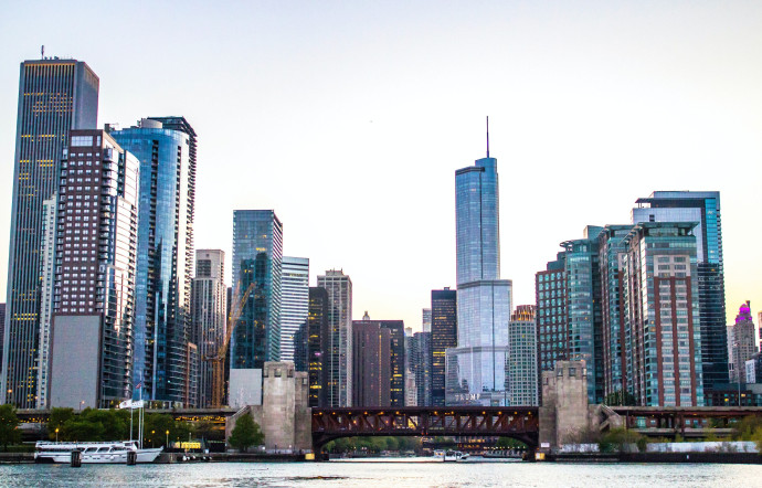 Les buildings de Chicago.