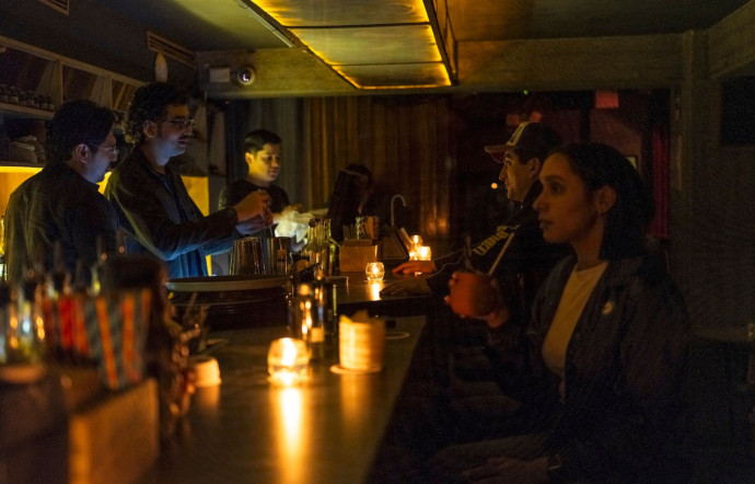 Le bar du Xaman, au Mexique.