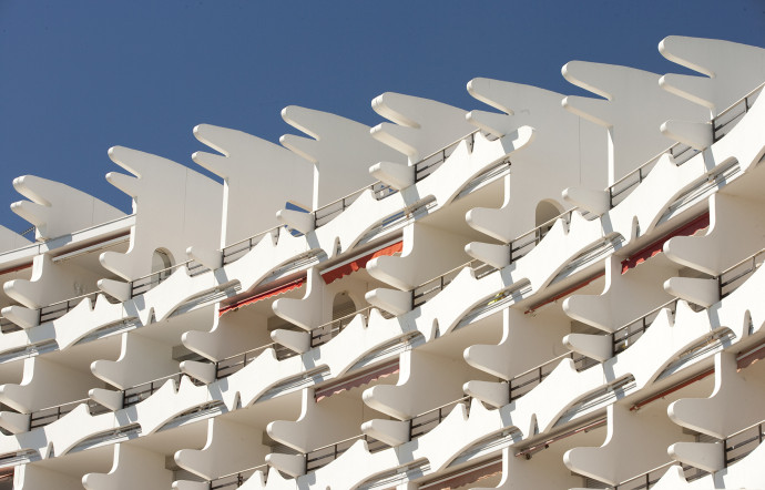 Façade de la résidence du soleil.