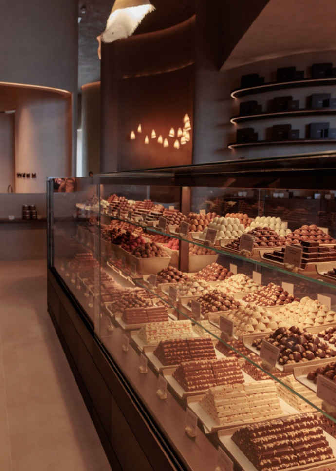 La maison Ganache Chocolatier.