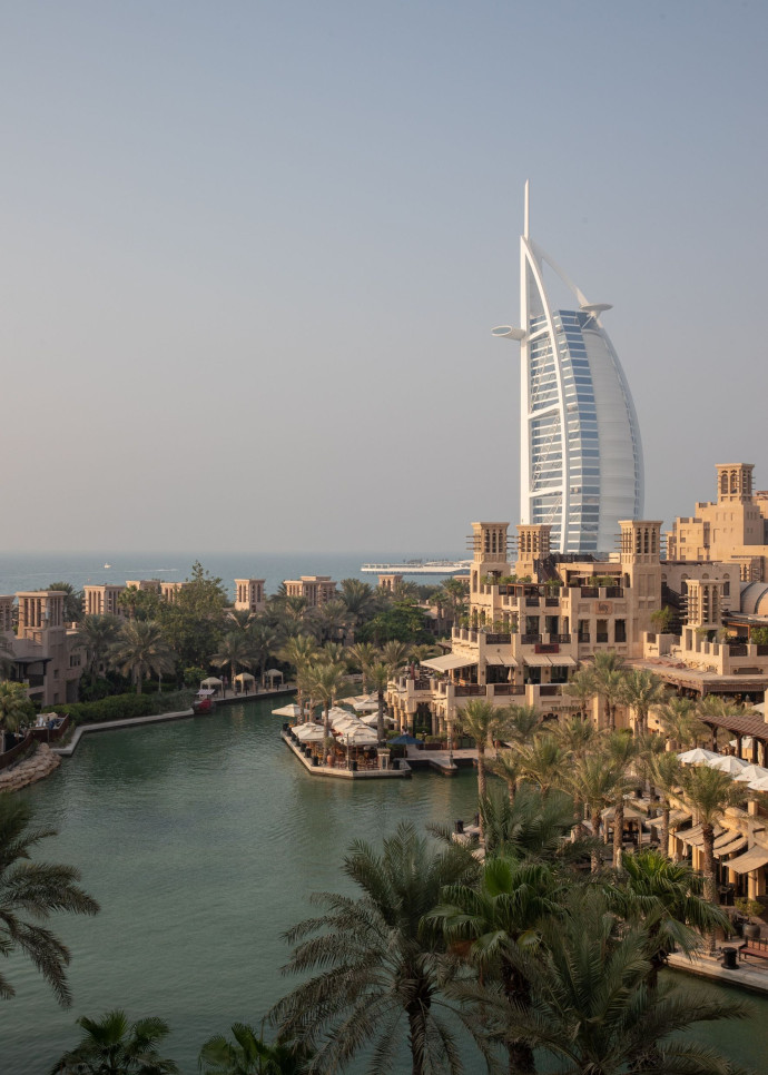 Le 5-étoiles Jumeirah al-Qasr, un néopalais oriental sur sa plage privée de 2 km de long.