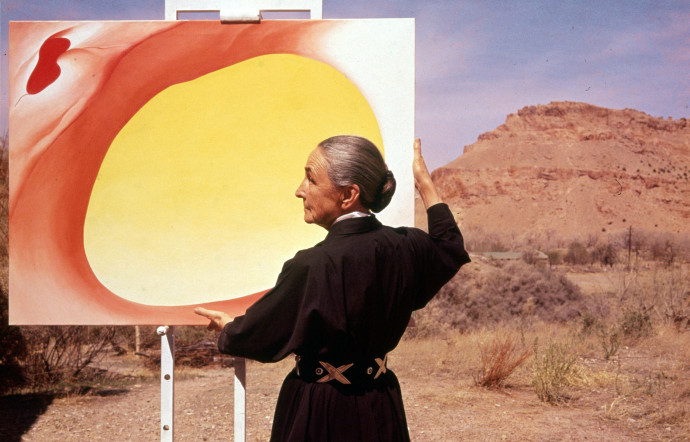 Portrait de Georgia O’Keeffe.