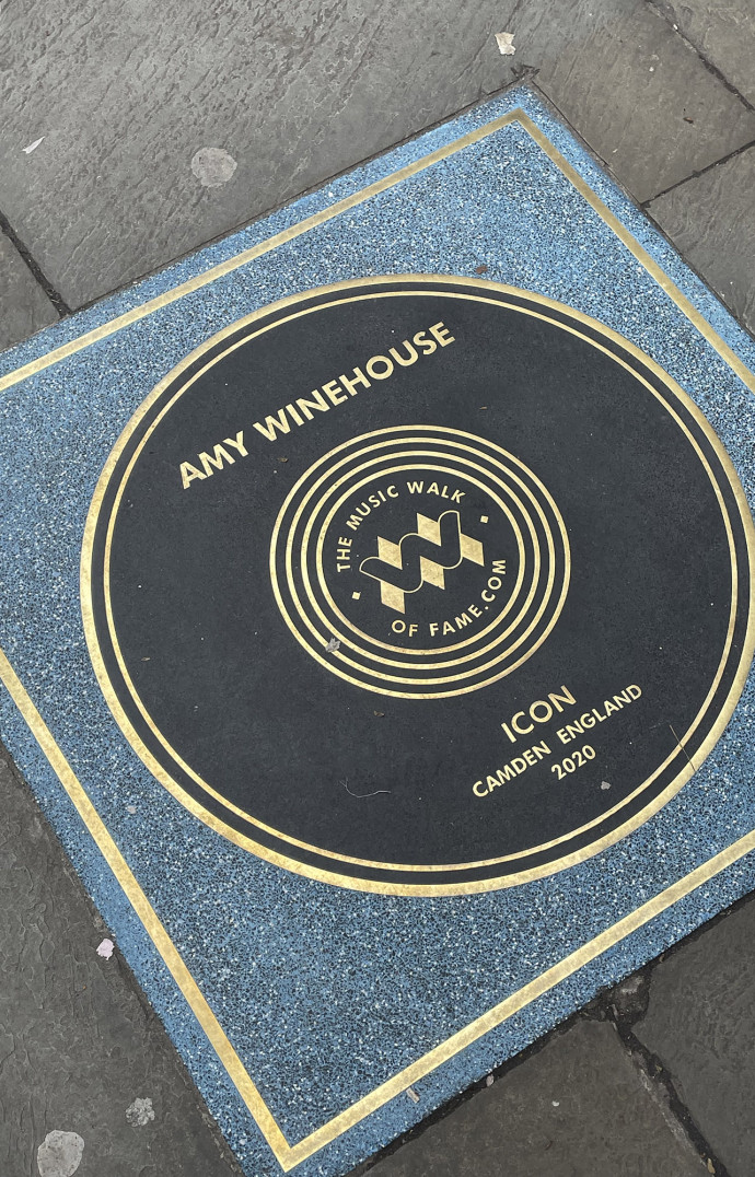 Sur le Music Walk of Fame.