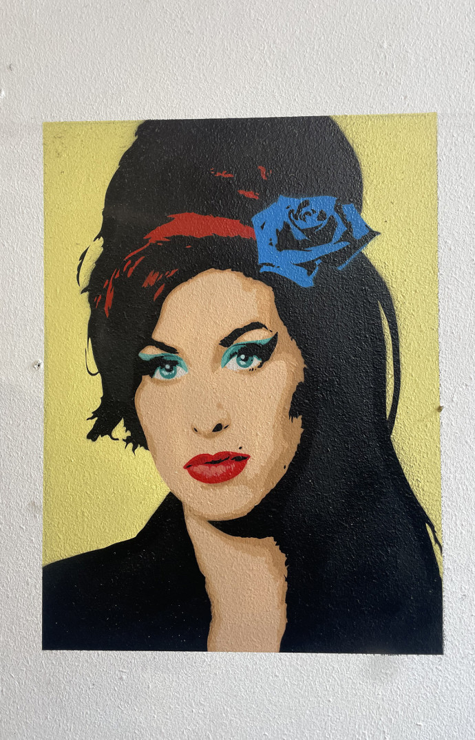 Une œuvre de street artà Camden.