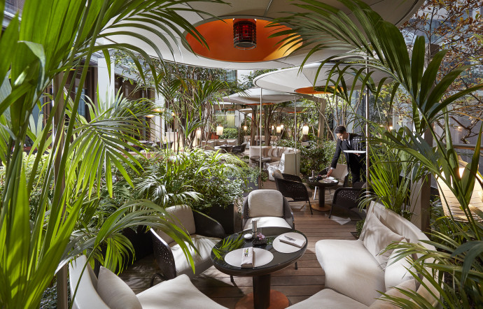 terrasses terrasse restaurant paris restaurant mandarin oriental
