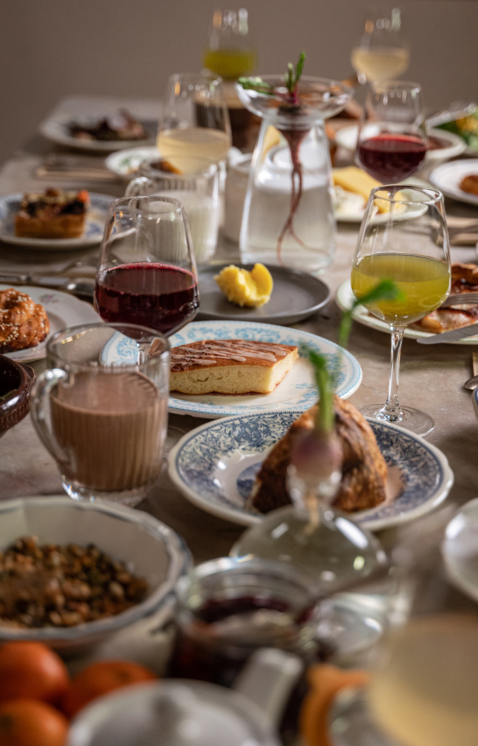 Le banquet chez Sapid.
