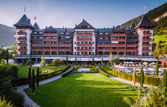 The Alpina Gstaad en majesté. © The Alpina Gstaad