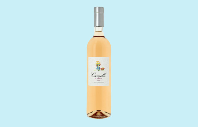 Camille de Labrie rosé 2023, vin de France, 8 €.