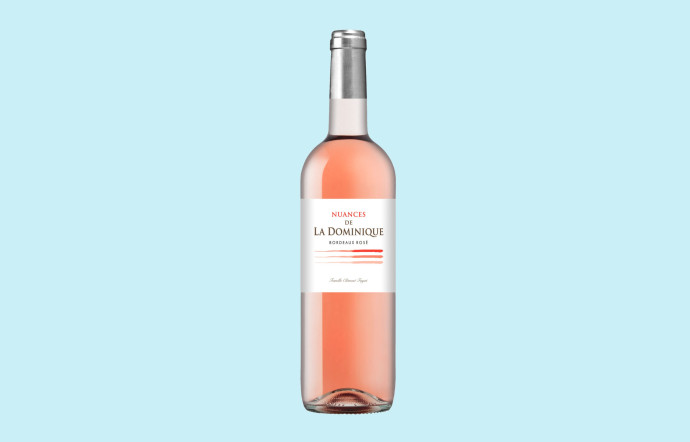 Nuances de la Dominique 2023, Bordeaux rosé, 12 €.