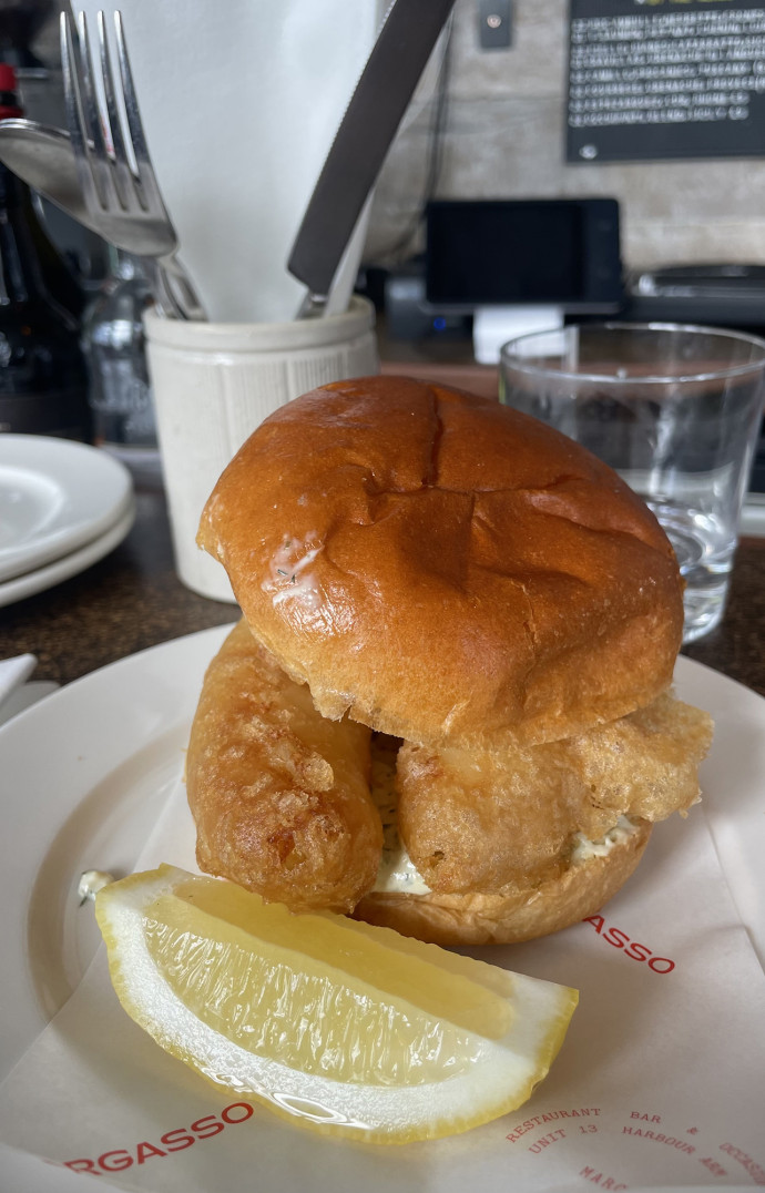Le sandwich au poisson du Sargasso.