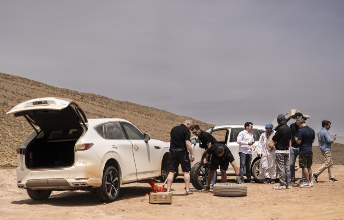 Pit stop.