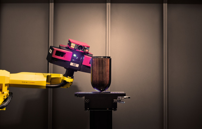 Compacte et puissante, l’enceinte Beolab 8 combine précision et esthétique.
