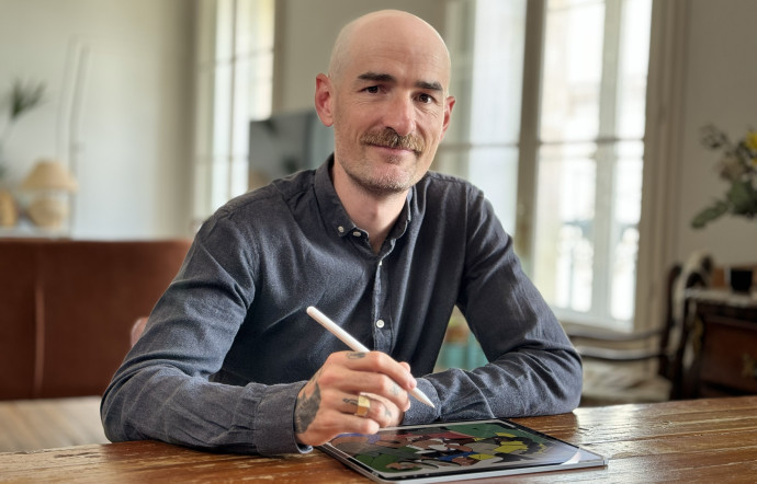 apple simon landrein ipad dessin jeux olympiques paris 2024