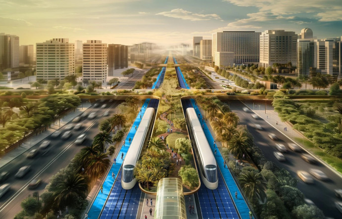 La future « High Line » dubaïote.