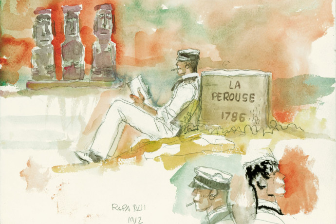 Corto Maltese, J’avais un rendez-vous, Rapa Nui, 1912.