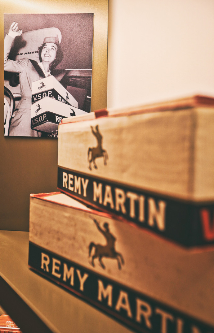 La nouvelle maison Rémy Martin tisse un lien entre passé et présent.