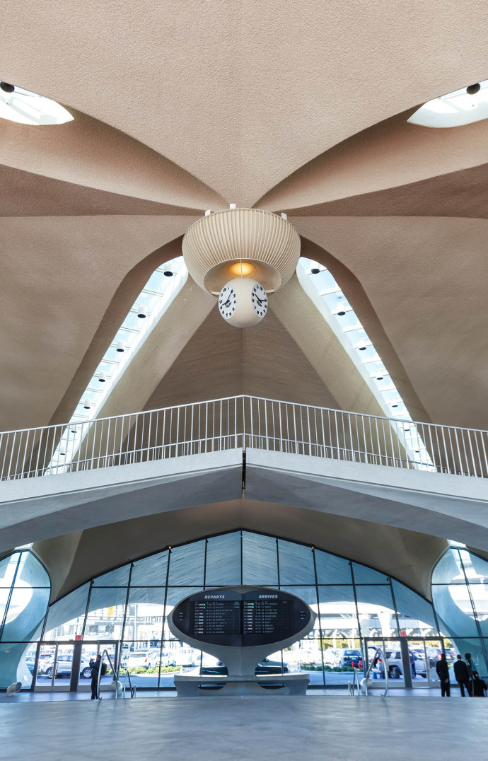 Le terminal TWA est une œuvre d’architecture.