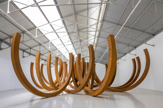 Bernar Venet, Désordre vertical.