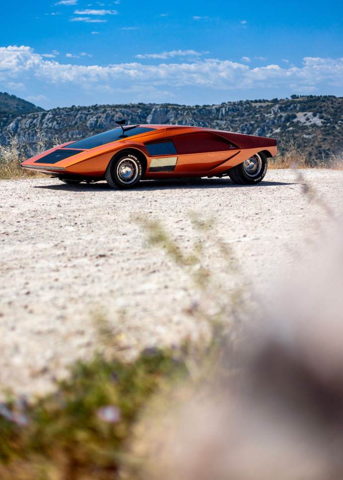 La Lancia Stratos Zero.