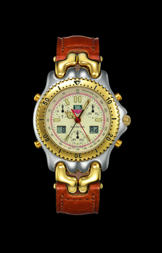 La TAG Heuer Senna SEL Link Chronograph S25.706C.
