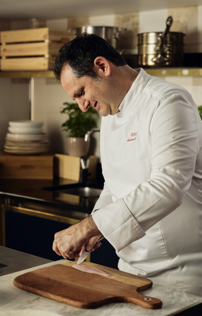 Le chef Guillaume Galliot.