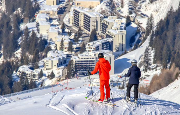 Flaine est une station de ski qui offre des pistes de qualité.