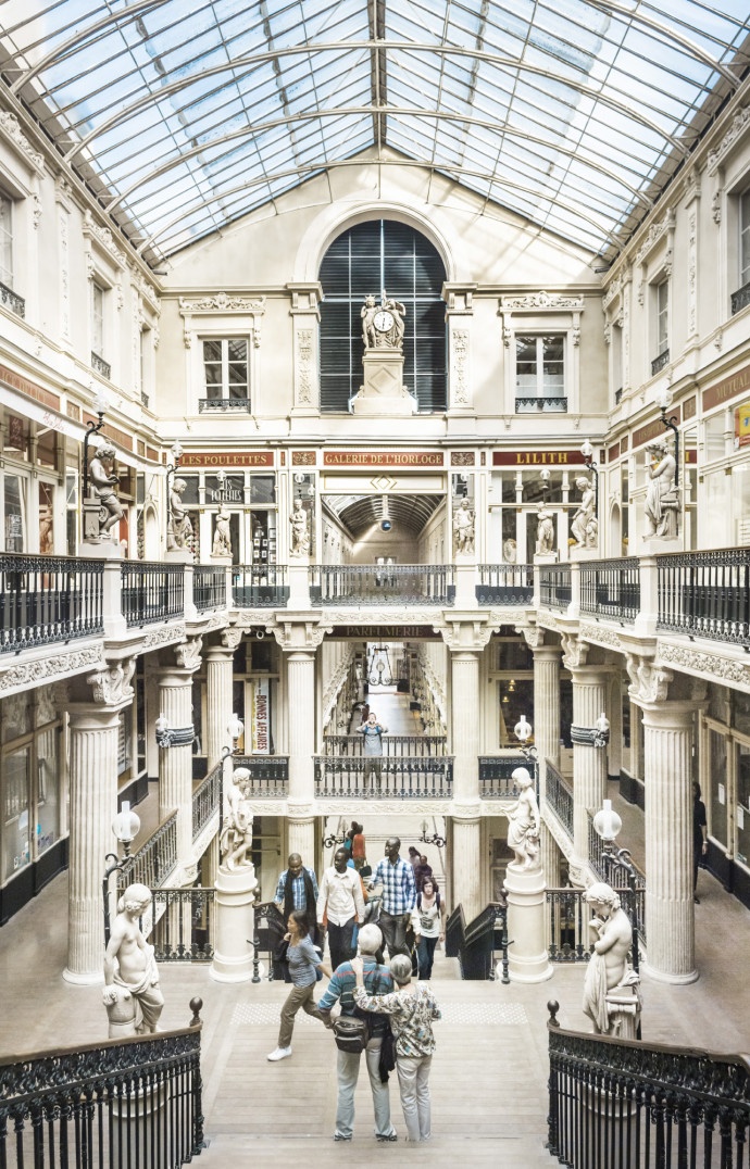 Passage Pommeraye, Nantes.