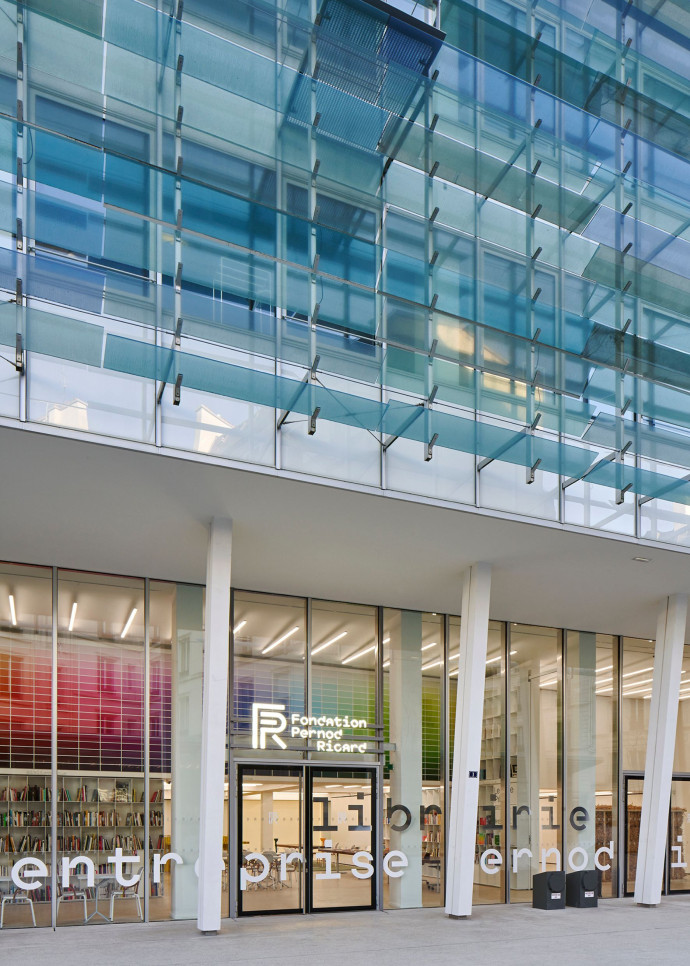 La Fondation Pernod Ricard, l’un des principaux mécènes du Centre Pompidou.