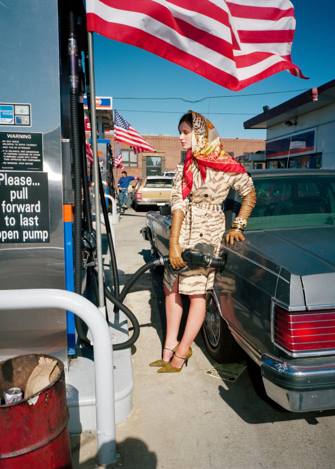 Fashion shoot for Amica magazine, New York (1999), de Martin Parr.