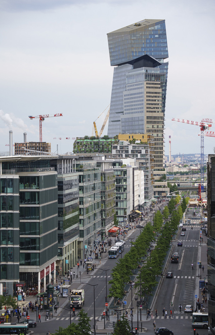 Autour des Tours Duo, le quartier grandit encore.