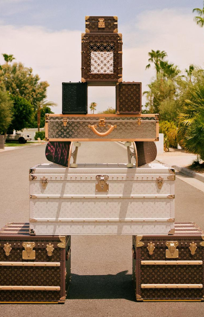 Louis Vuitton n’a de cesse de réinterpréter sa malle.