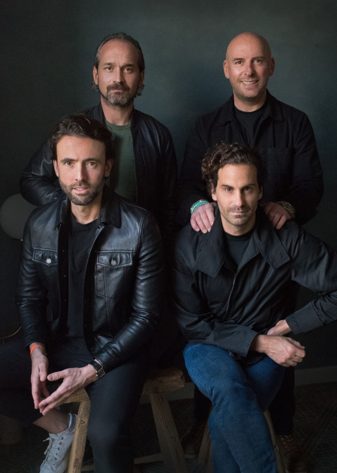 Portrait des fondateurs de l’Experimental Group.