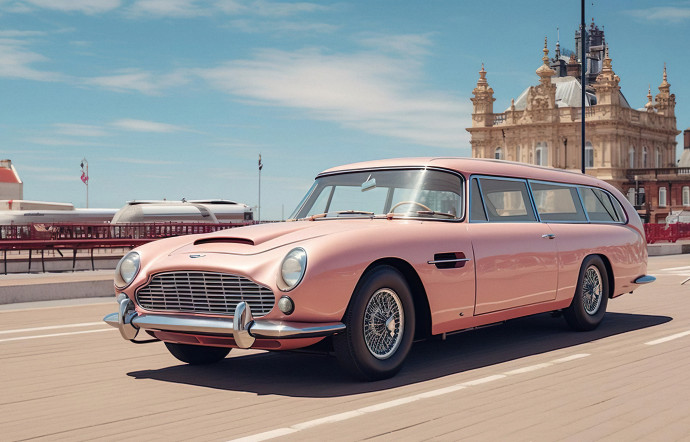 Une Aston Martin « DBL », par Mr. François.