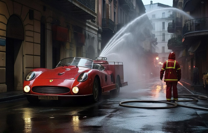 La Ferrari Ardente, par Mr François.