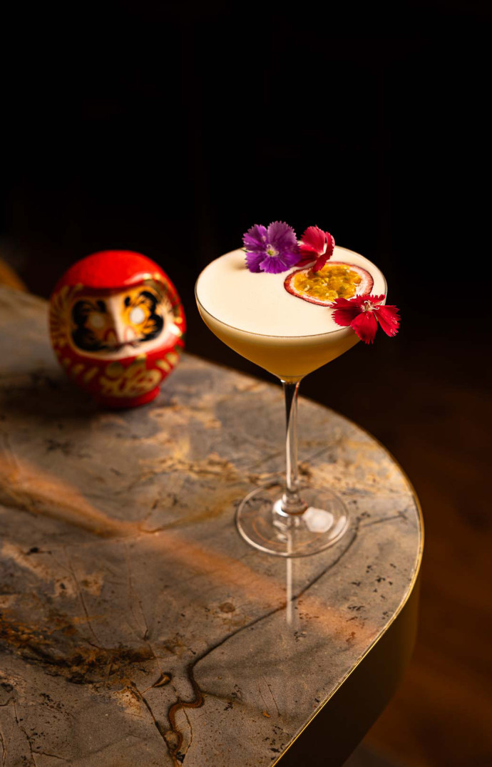 Benihana propose également une carte élaborée de cocktails.