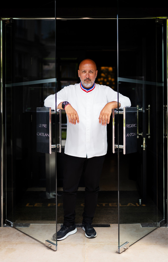 Le chef Frédéric Anton.