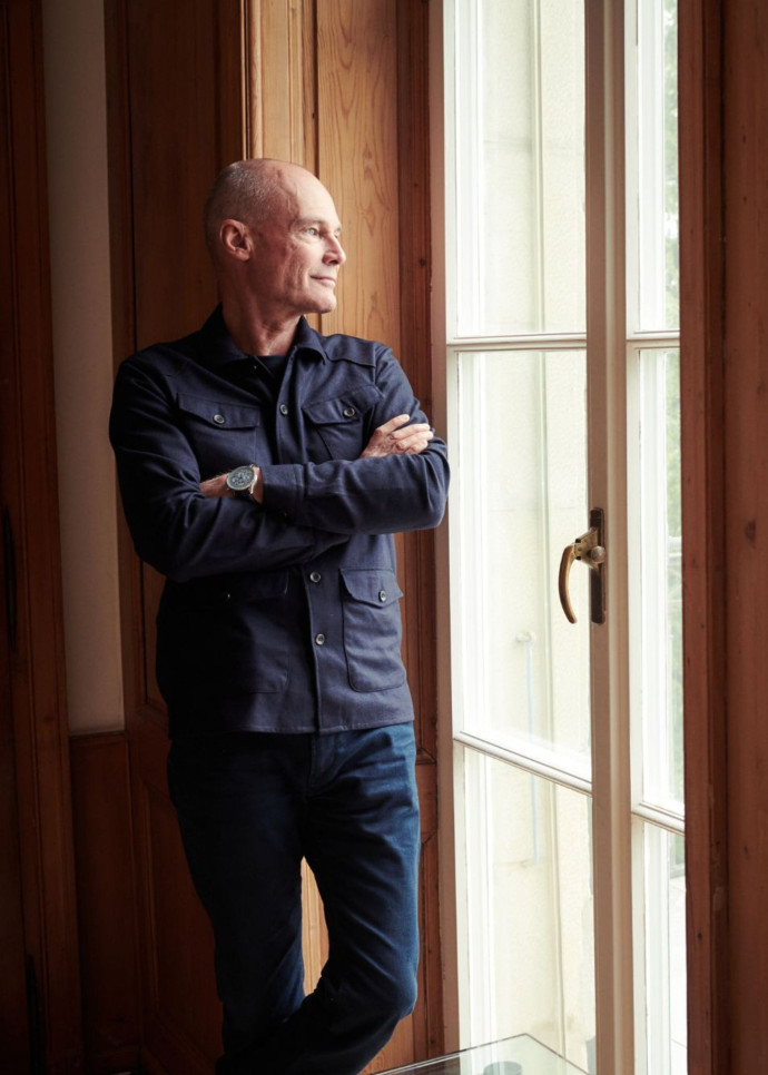 Portrait de Bertrand Piccard.