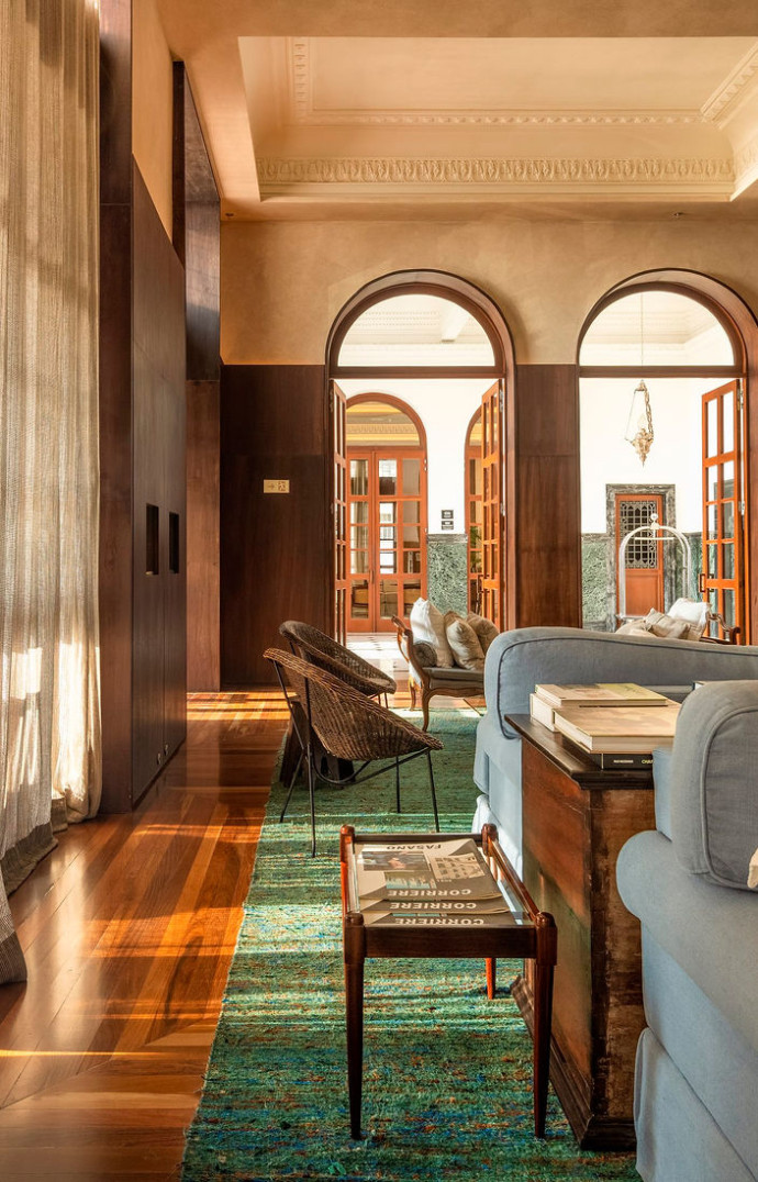 Dans l’antre de l’hôtel Fasano.