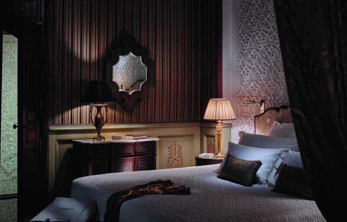 Les chambres de l’hôtel offre un luxe discret.